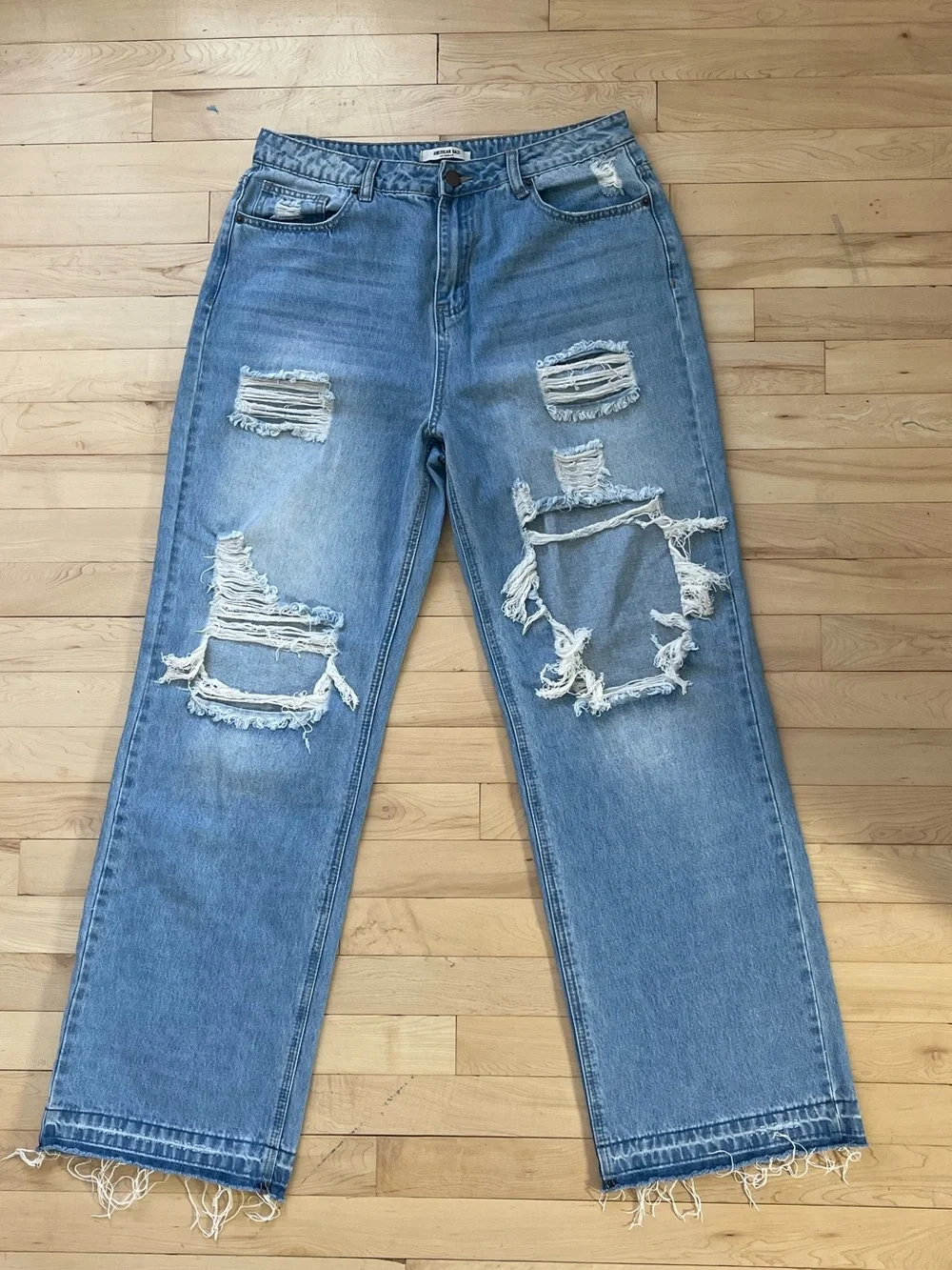 High Rise Baggy Jeans